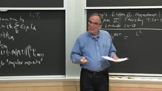 18. Rigid Rotor II. Derivation by Commutation Rules