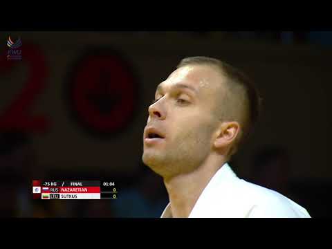 Nazaretian Artem (Russia) vs Sutkus Domas (Lithuania) Final Men -75 kg