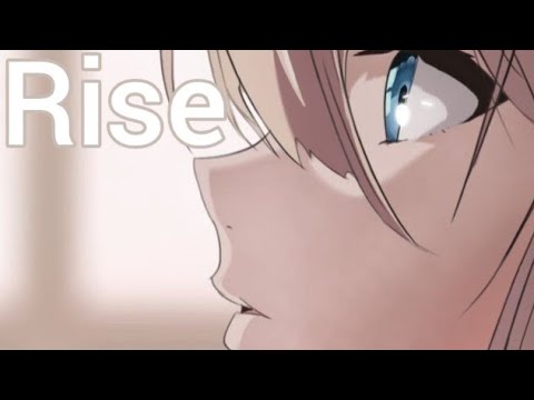nightcore Rise (lyrics)