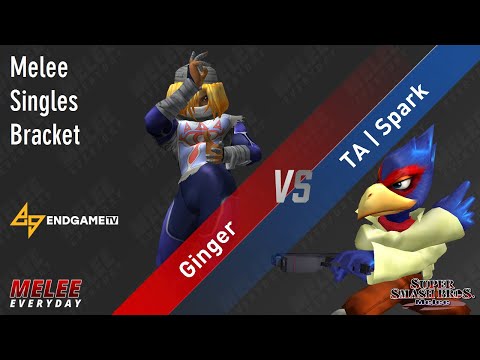The Parking Lot (12/14) - Ginger (Sheik) vs. TA | Spark (Falco) - SSBM - Winners Semis - Pools