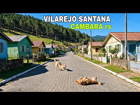 UM VILAREJO MUITO LONGE NO INTERIOR DE CAMBARA RS/vila Santana 