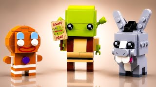 LEGO 40923: Shrek, Donkey & Gingy / Brickheadz Build