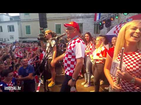 Doček vatrenih reprezentativaca - Imotski 17/07/18