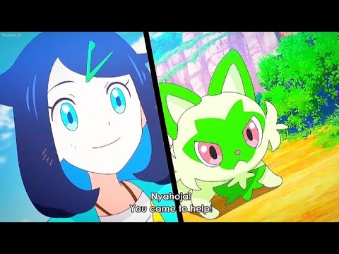 Liko and Sprigatito vs Lechonk - Pokemon Horizons episode 9 [AMV]