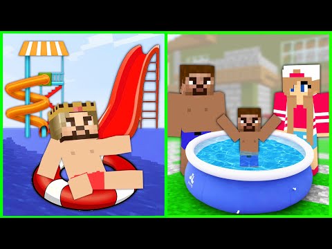 Primes -  RICH HOLIDAY VS POOR HOLIDAY!  😱 - Minecraft