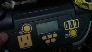 Turning off the LCD screen on your Stanley battery pack