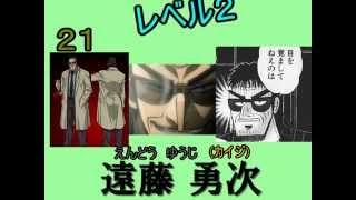 【福本作品】登場人物200人中何人言えるかな？