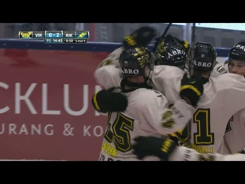 Robin Kovács dunkar in tvåan i powerplay mot VIK - TV4 Sport