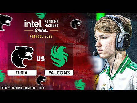 FURIA vs FALCONS || IEM Chengdu 2025 || SEMIFINAL || BO3 || HIGHLIGHTS