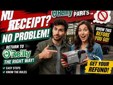 Oreillys Return Policy Without Receipt