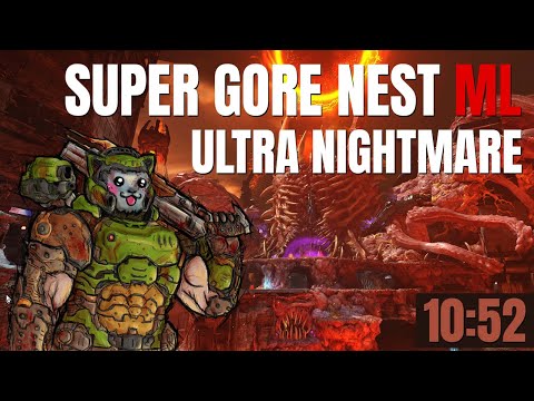 [Previous WR] Doom Eternal | Super Gore Nest Master Level Ultra Nightmare 10:52
