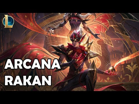 Arcana Rakan Skin Spotlight from League of Legends