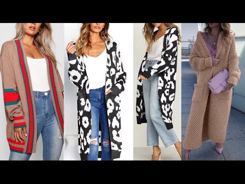 CÓMO COMBINAR CÁRDIGANS | Moda OTOÑO INVIERNO 2021/2022 OUTFITS DE MODA INVIERNO 2022