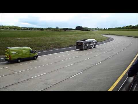 bus hound fastest bus standing start