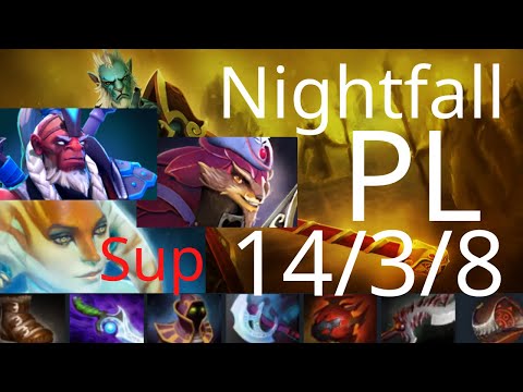 Nightfall epileptick1d Phantom Lancer vs MATUMBAMAN Pangolier, Zeus, Legion Commander - dota2
