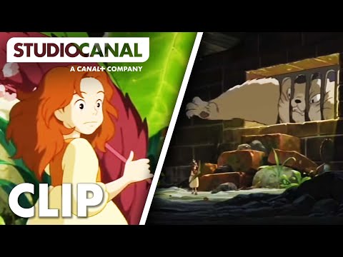 The Secret World of Arrietty (Clip 'Escaping the Cat')