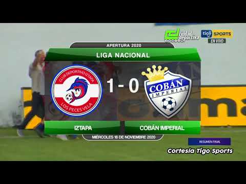 Resumen Iztapa VS Cobán Imperial Jornada 11 Apertura 2020