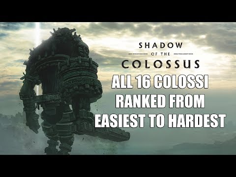 Shadow of the Colossus PS4 Remake - All 16 Colossi Ranked From Easiest To Hardest