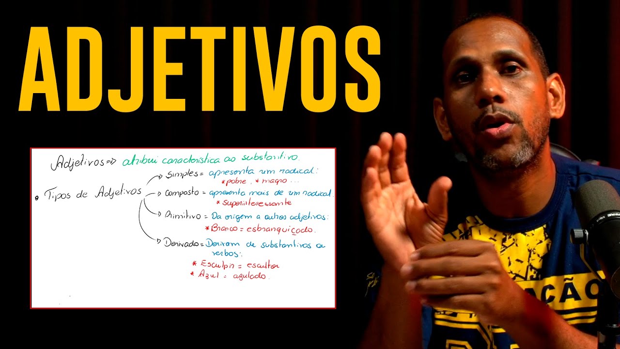 ADJETIVOS na MORFOLOGIA: O QUE MAIS CAI NA PROVA!? 😱🎯