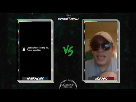 MAPACHE VS JOFASO - ESCRITOR VIRTUAL - BATALLAS ESCRITAS JUNGLE RHYMES