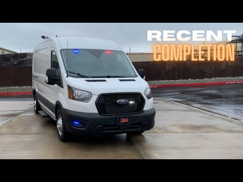 Special Upfit! Police Ford Transit