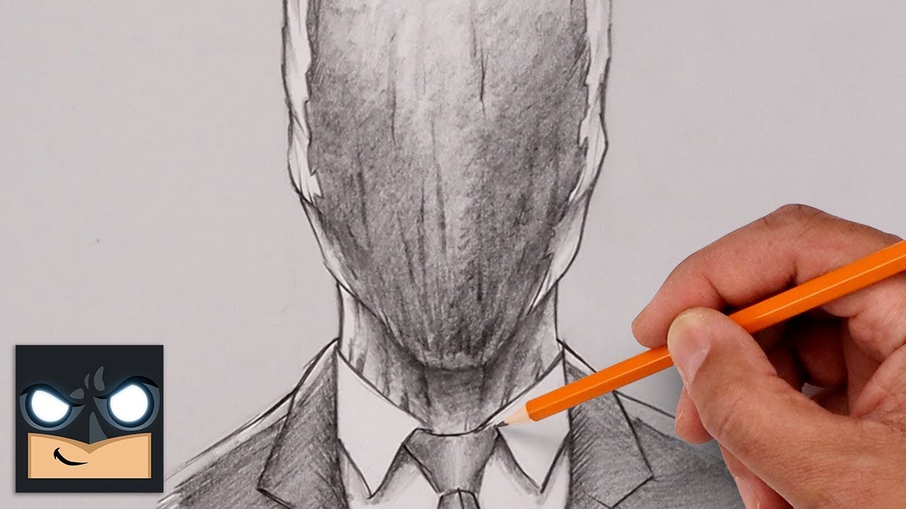 How To Draw Slenderman | Sketch Saturday