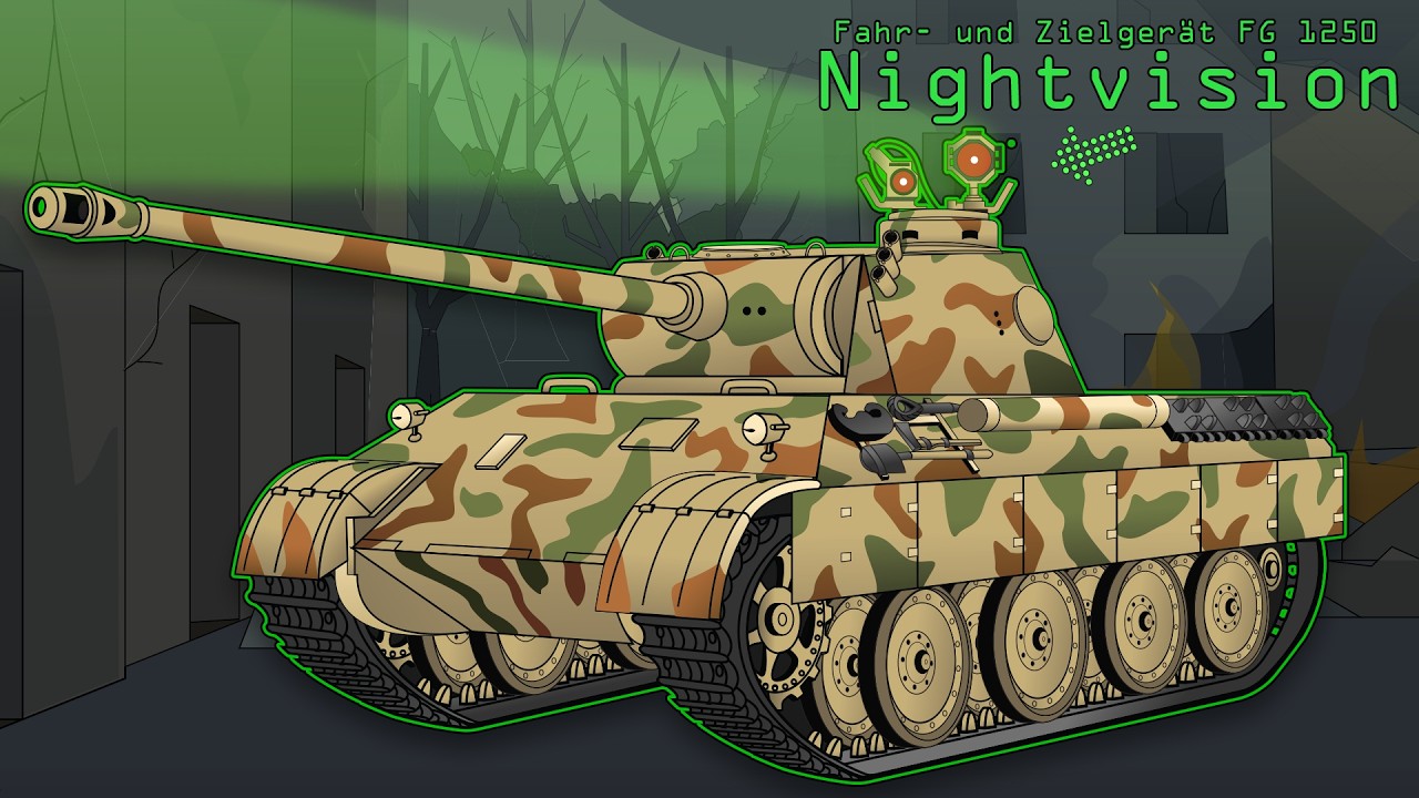 Germany's Answer to the T-34 Tank - The Panther Tank