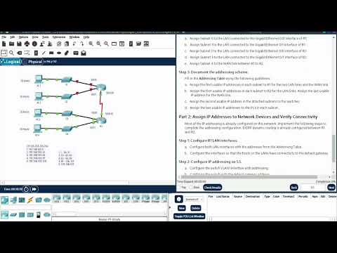 Packet Tracer 11.7.5 | Subnetting Scenario