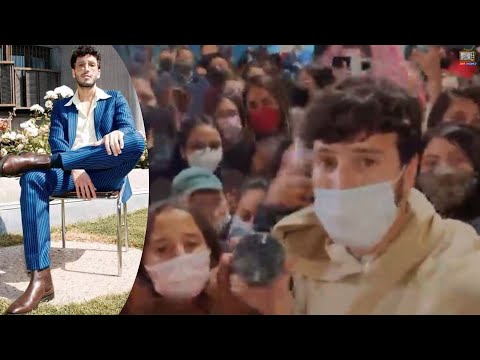 SEBASTIÁN YATRA, así fue RECIBIDO por sus FANS en su LLEGADA a MÉXICO