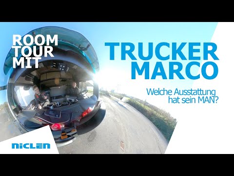 Die Event Trucker | Roomtour durch Marcos MAN