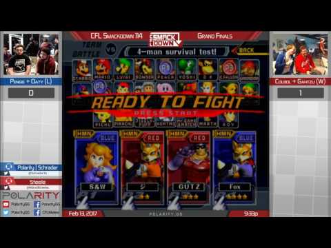 CFL Smackdown 114 Melee - Pengie + Oaty vs Colbol + Gahtzu - Doubles Grand Finals
