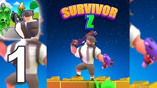 Survivor Z: Loot & Survive Gameplay Walkthrough Part 1 (iOS Android)