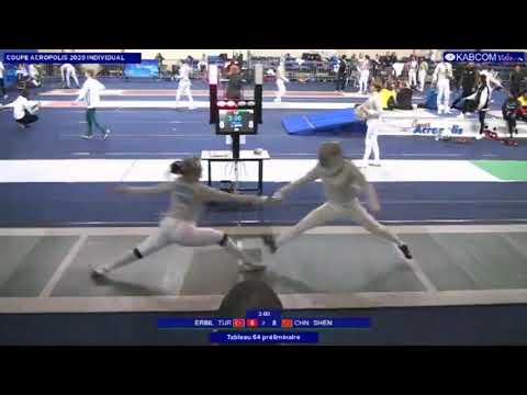 Athens World Cup SWS 2020 - P64 - Erbil TUR v Shen CHEN