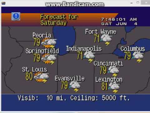 WeatherSTAR 4000 Emulator - 7:47 AM - 06/04/2016