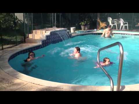 Família Almeida no inverno da Flórida