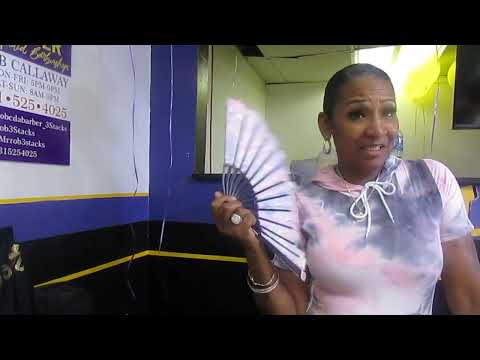 #OTIS LEE TAYLOR''STAY FADED BARBER SHOP 11722''LADY FAN 7 23 2022 TWO