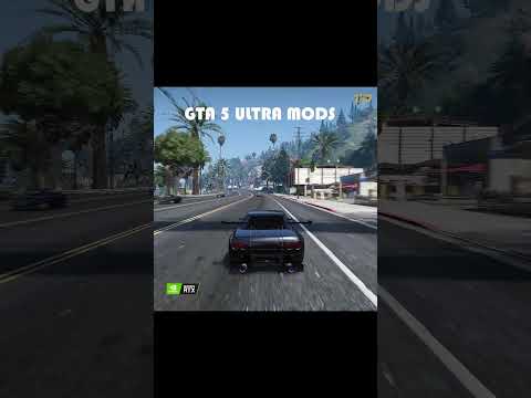GTA 5 Mods - Full Ultra Photorealistic Graphics Mod And Realistic Highway With RTGI On RTX2060