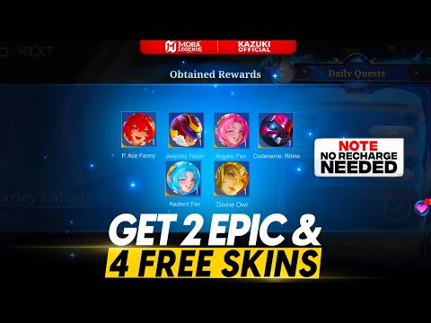 CLAIM YOUR 5 FREE EPIC & SPECIAL SKINS | NO RECHARGE NEEDED!!!