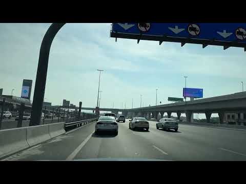 Al Bada to Dubai Internet City Flyover | Sheikh Zayed Road Drive 2025 🚘🌆 | Dubai Scenic Road Trip