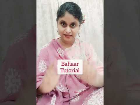 Raag Bahar Tutorial |Tintal | Moumita Mitra