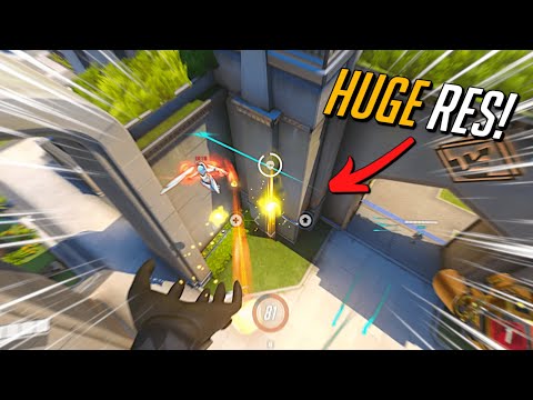 This Res Tech is SO GOOD! 😇 Grandmaster Mercy - Overwatch 2