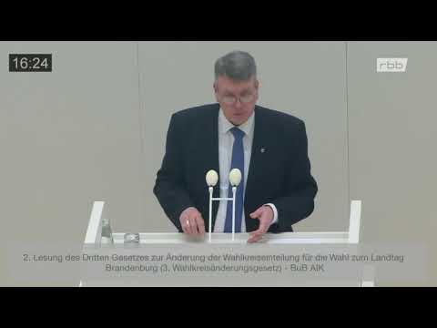 Matthias Stefke zum Wahlkreisänderungsgesetzt von SPD, CDU, Grüne – 22.02.2023