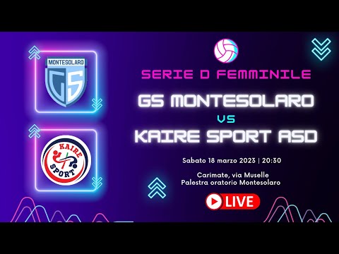 Serie D femminile - GS Montesolaro vs Kaire Sport ASD
