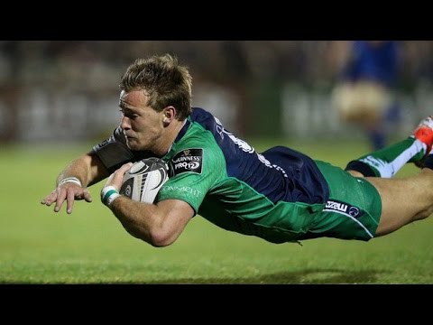 Kieran Marmion try Connacht vs. Leinster Guinness Pro 12 2014