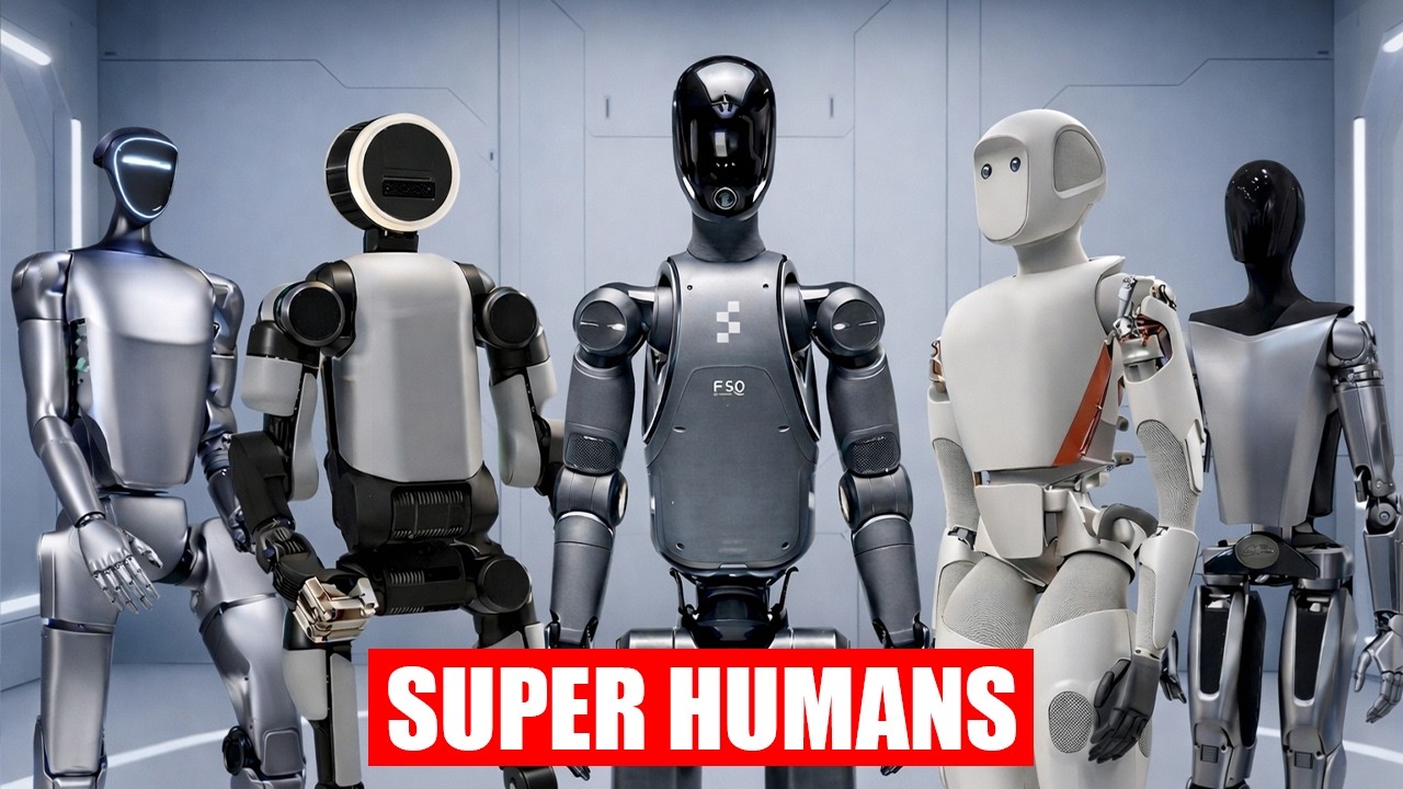 NEW 2026 Humanoid Robots You Can Buy