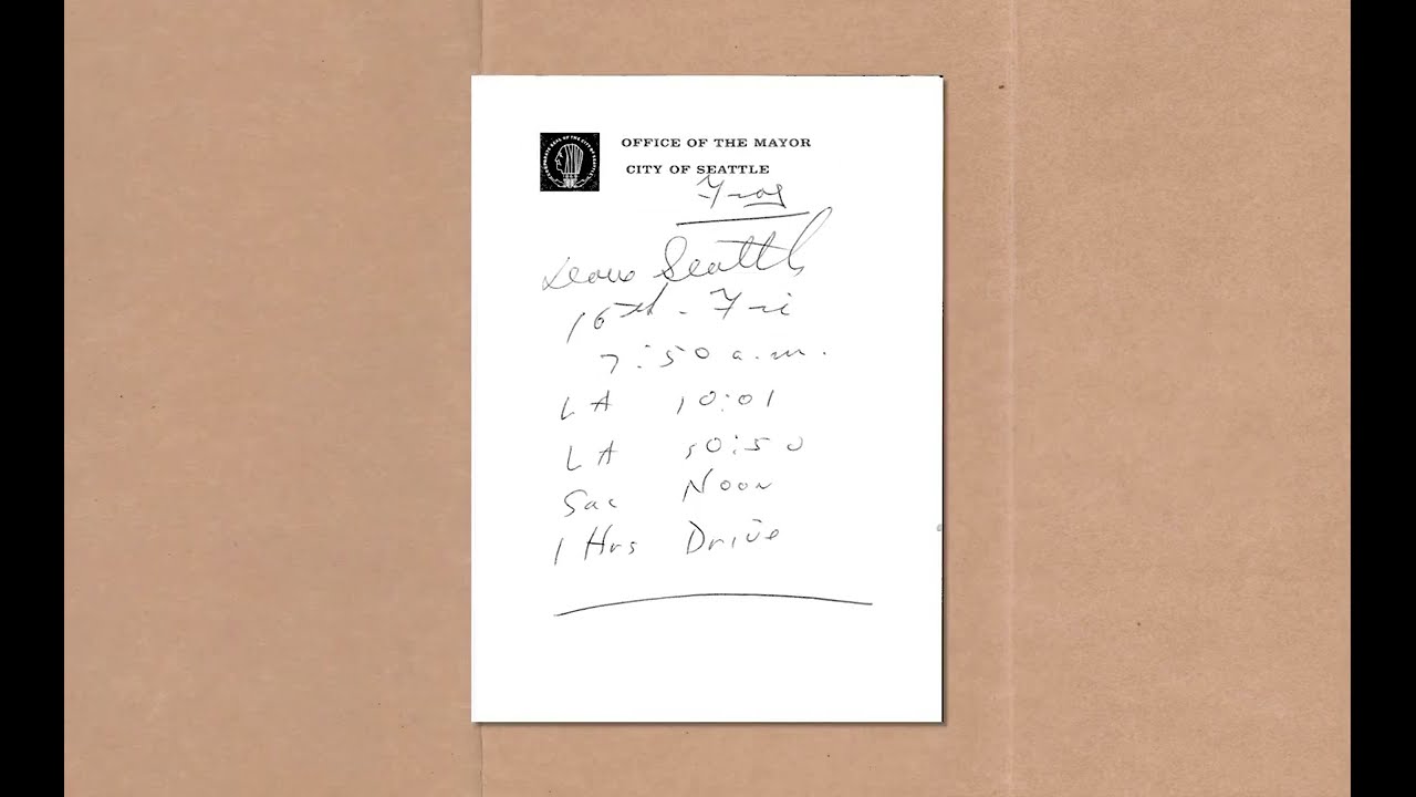 Favorite Archival Object: Frog's Travel Itinerary, 1975