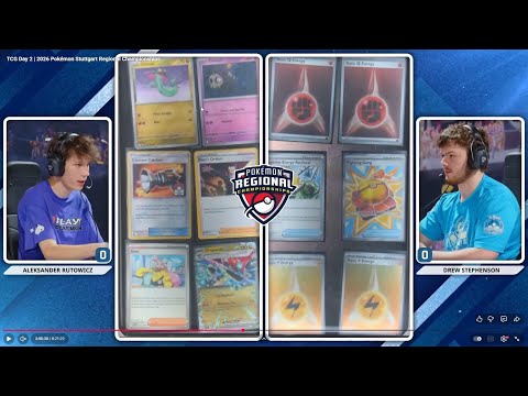 Pokémon-Sammelkartenspiel Stuttgart 2026, Top 8: Dragapult Dusknoir gegen Gholdengo Lunatone