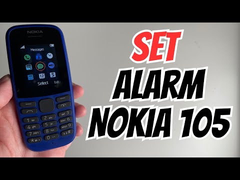 How To Set Alarm in Nokia 105