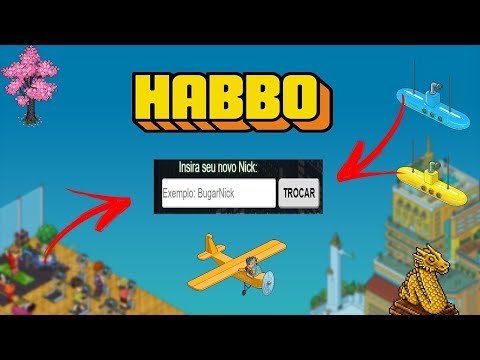 COMO MUDAR SEU NICK NO HABBO - ATUALIZADO 30/10/2018 - OUTUBRO 2018 SEM PROGRAMAS