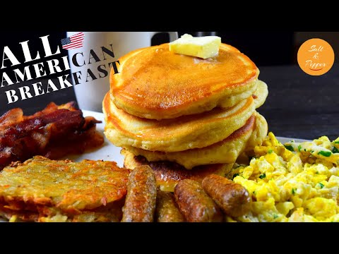 All American BreakFast | A Typical American Breakfast Recipe that you must try at Home